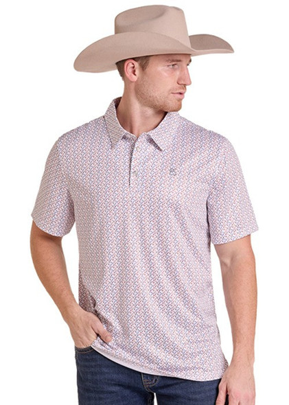 ROCK & ROLL BROWN SPUR PEARL SNAP - MENS POLO  - TM51T09513