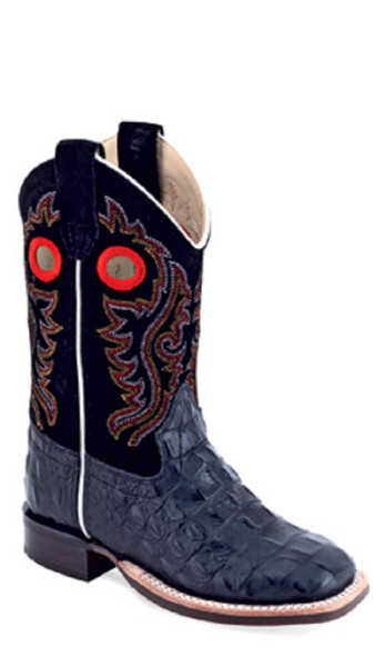 OLD WEST YOUTH CAIMAN BLACK PRINT - BOOT KIDS BOYS - BSY2010