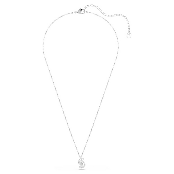 SWAROVSKI SWAN PENDANT SILVER - ACCESSORIES JEWELRY NECKLACE - 5754347