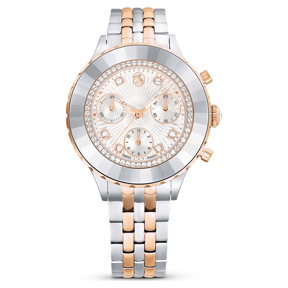 SWAROVSKI OCTEA CHRONO ROSE GOLD - ACCESSORIES WATCH SWAROVSKI - 5672937