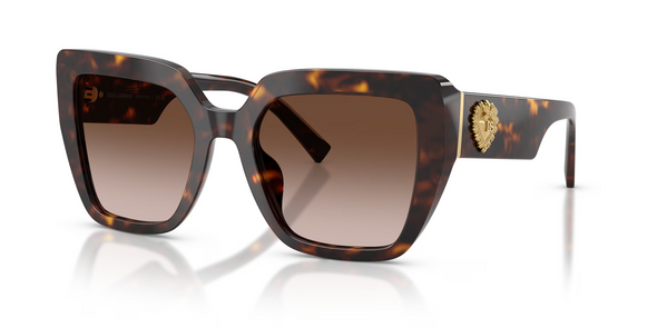 DOLCE & GABBANA HAVANA GRADIENT BROWN - SUNGLASS DOLCE & GABBANA  - 4538502/13