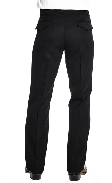 SIDRAN PLAIN WAIST SUIT PANT BLACK - MENS JEANS  - CP6729-41
