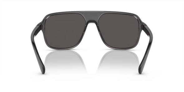 DOLCE & GABBANA TRANSPARENT GREY BLACK - SUNGLASS DOLCE & GABBANA  - 6134325787