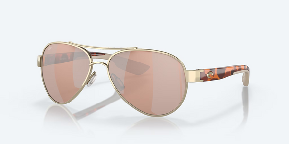 COSTA DEL MAR LORETO 64 ROSE GOLD - SUNGLASS COSTA DEL MAR  - 4006-12