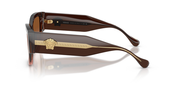 VERSACE CAT-EYE BROWN GRADIENT - SUNGLASS VERSACE  - 4509U533213