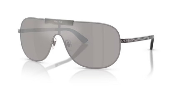 VERSACE GRECA FLOW MASK GUNMETAL - SUNGLASS VERSACE  - 229310016G