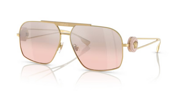 VERSACE GOLD LIGHT PINK GRADIENT - SUNGLASS VERSACE  - 226910027E