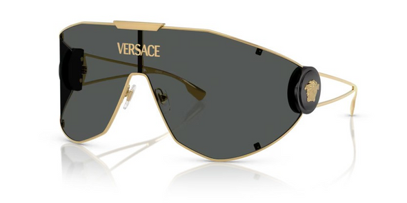 VERSACE MEDUSA SHIELD GOLD - SUNGLASS VERSACE  - 2268100287