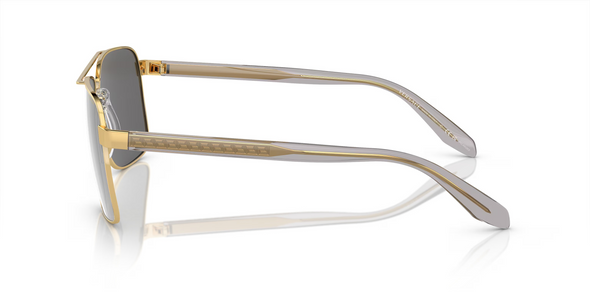VERSACE GOLD W/ DARK GREY MIRROR POLAR - SUNGLASS VERSACE  - 21741002Z3