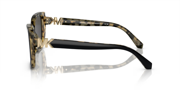 MICHAEL KORS ACADIA BI-LAYER BLACK/AMBER TO - SUNGLASS MICHAEL KORS  - 2199395087