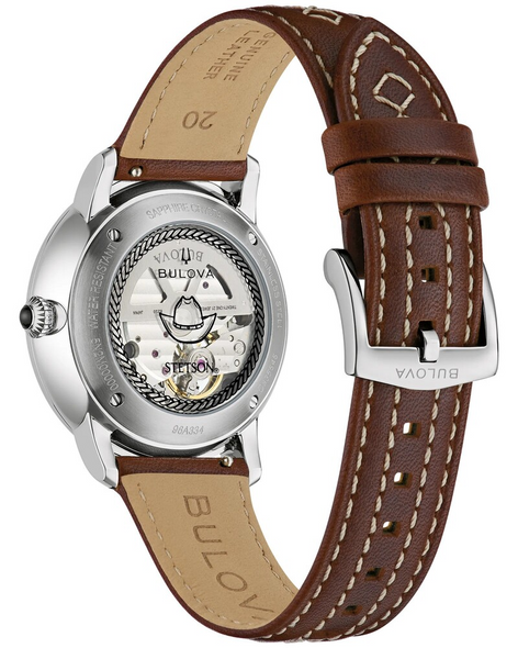 BULOVA LONGHORN STETSON LEATHER - ACCESSORIES WATCH BULOVA - 96A334