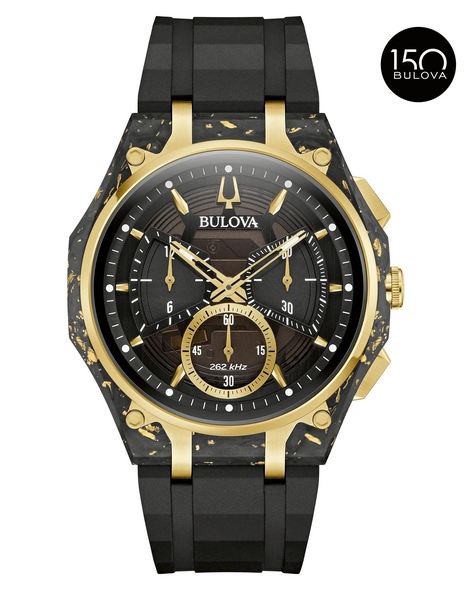 BULOVA CURV FORGED CARBON - ACCESSORIES WATCH BULOVA - 98A328