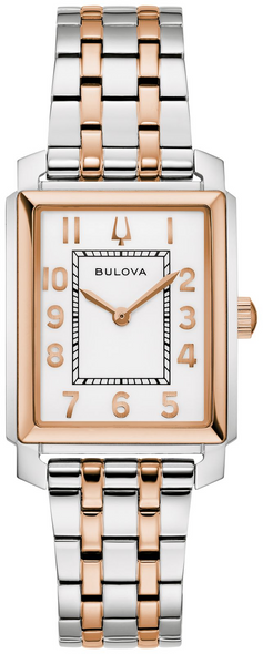 BULOVA SUTTON WHITE ROSE GOLD - ACCESSORIES WATCH BULOVA - 98L328