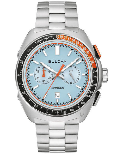 BULOVA RACER CHRONOGRAPH SS LT BLUE - ACCESSORIES WATCH BULOVA - 98B432