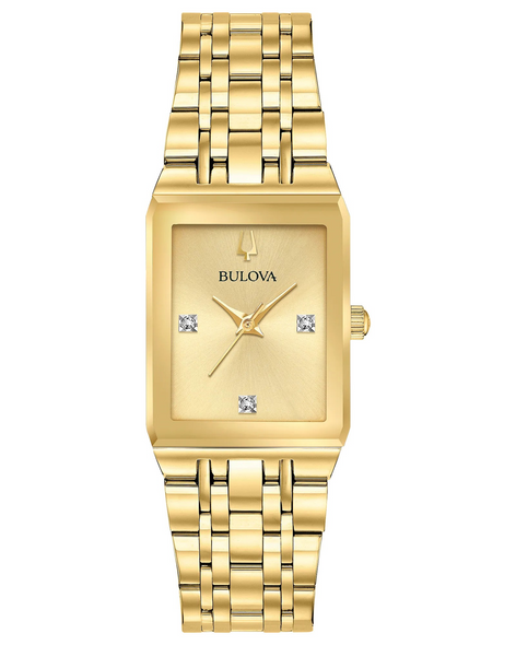 BULOVA QUADRA MODERN GOLD - ACCESSORIES WATCH BULOVA - 97P140