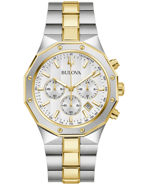 BULOVA PRESTIGE GOLD SILVER - ACCESSORIES WATCH BULOVA - 98B450