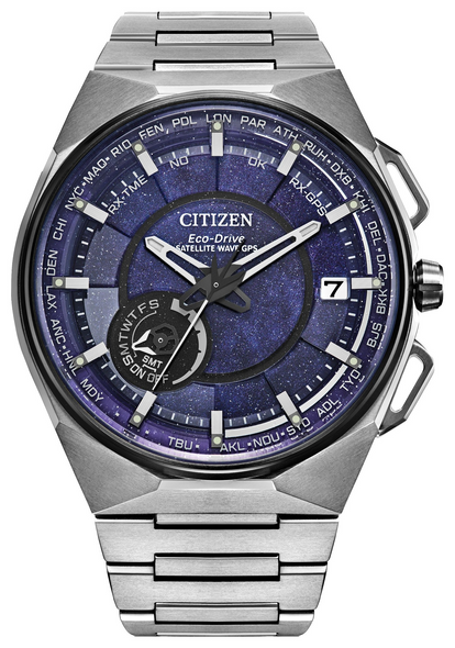 CITIZEN SATELLITE WAVE X BLUE - ACCESSORIES WATCH CITIZEN - CC3097-52L