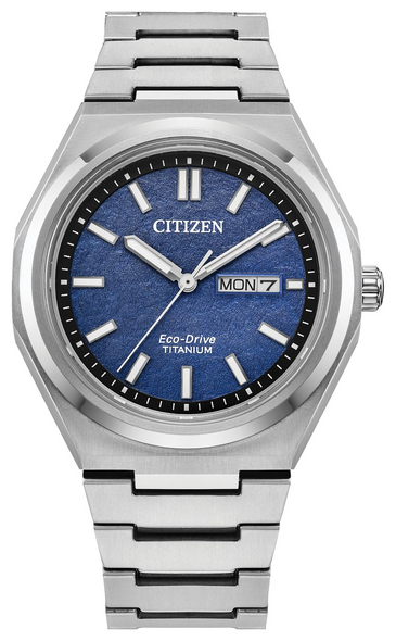 CITIZEN ZENSHIN THREE-HAND TITANIUM BL - ACCESSORIES WATCH CITIZEN - AW0130-85L