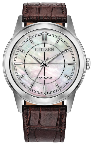 CITIZEN ROLAN MOTHER OF PEARL LEATHER - ACCESSORIES WATCH CITIZEN - FE7130-10D