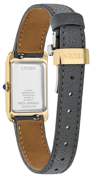 CITIZEN L BIANCA GOLD LEATHER SAPHIRE - ACCESSORIES WATCH CITIZEN - EW5622-09P