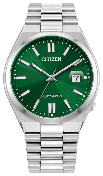 CITIZEN TSUYOSA SILVER GREEN - ACCESSORIES WATCH CITIZEN - NJ0150-56X