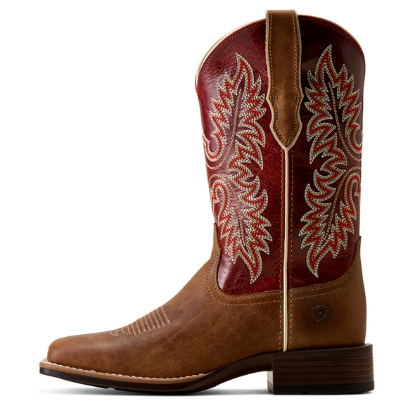 ARIAT DESERT SAND BROWN/RED - BOOT LADIES  - 10080478