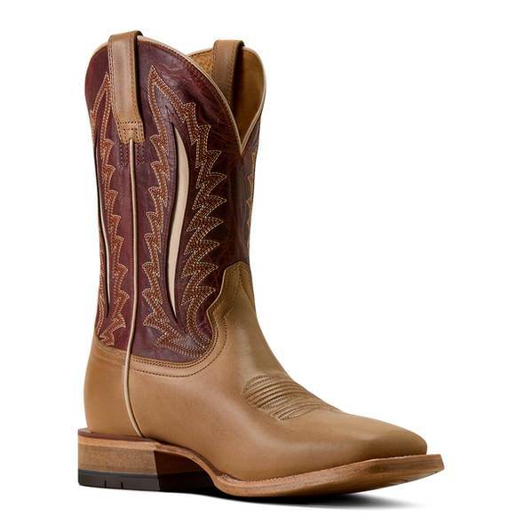 ARIAT GAGE WIDE SQUARE TOE CARMEL - BOOT MENS WESTERN - 10080544