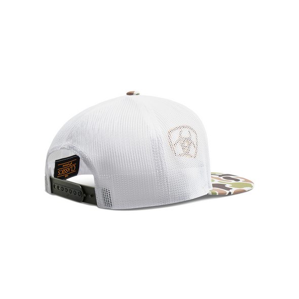 ARIAT 3D LOGO WHITE CAMO VISOR - HATS CAP  - A300097605