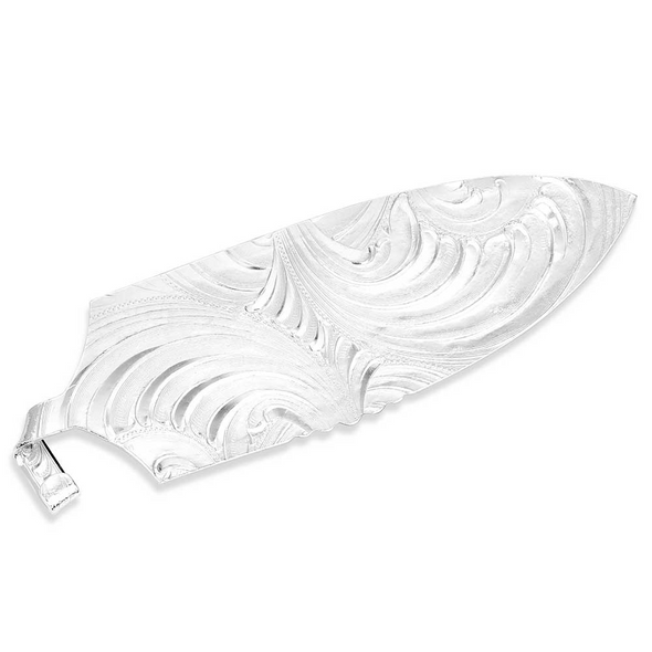 MONTANA SILVERSMITHS HAT FEATHER 2 TONE STEERHEAD - HATS ADD-ONS  - HF6148