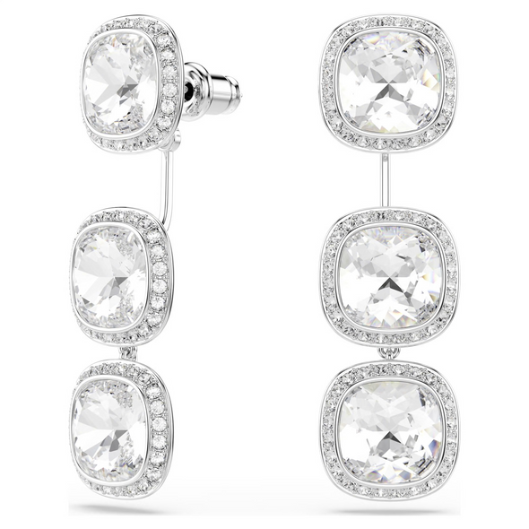 SWAROVSKI UNA ANGELIC CUSHION WHITE - ACCESSORIES JEWELRY EARRINGS - 5762652