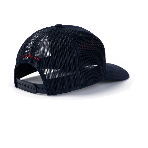 PONCHO  NAVY SNAP ATX OUTDOORS PATCH - HATS CAP  - THE HOME BASE HAT