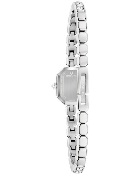 BULOVA CRYSTAL SET SILVER PINK - ACCESSORIES WATCH BULOVA - 96X168