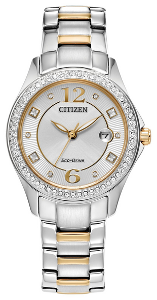 CITIZEN CRYSTAL SILVER GOLD - ACCESSORIES WATCH CITIZEN - FE1146-71A