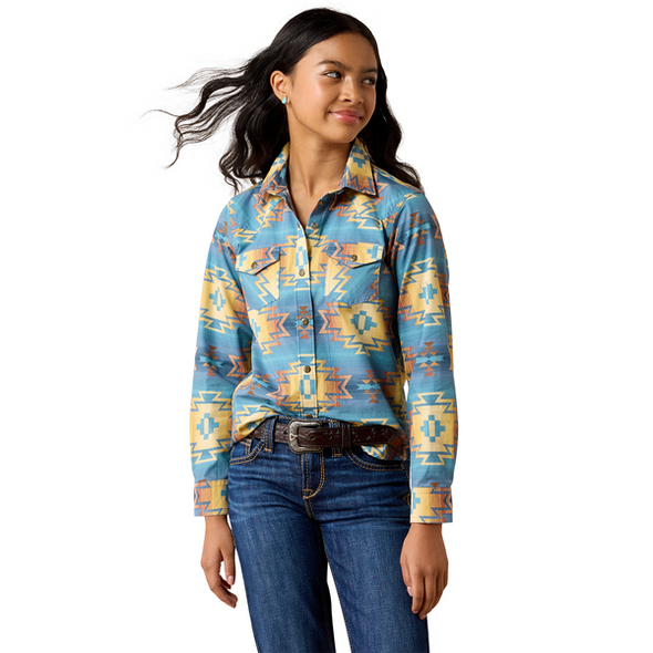ARIAT SONOMA SOUTHWEST LAKESIDE - KIDS GIRLS SHIRT - 10079473