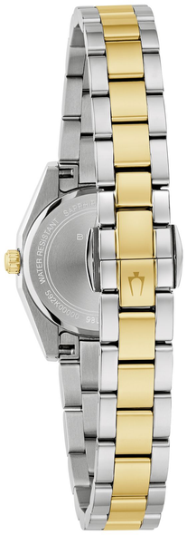 BULOVA SURVEYOR SILVER GOLD GREEN - ACCESSORIES WATCH BULOVA - 98L329