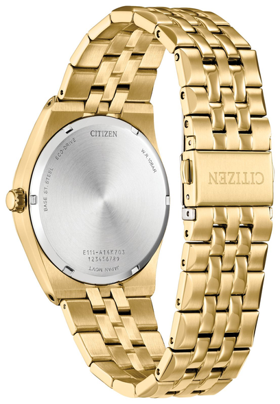 CITIZEN CORSO GOLD BLACK - ACCESSORIES WATCH CITIZEN - BM7333-85E