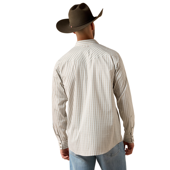 ARIAT WF BURNARD SAVANNAH BROWN - MENS SHIRT  - 10079437