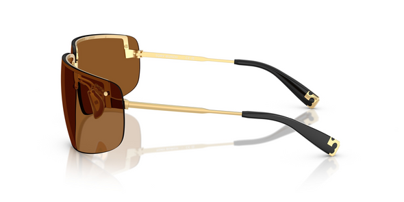 TORY BURCH SHINY LIGHT GOLD W BROWN - SUNGLASS TORY BURCH  - 5015M/334373