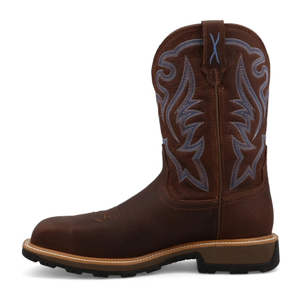 TWISTED X 11" ULTRALITE X HICKORY - BOOT MENS WORK - MUNW005