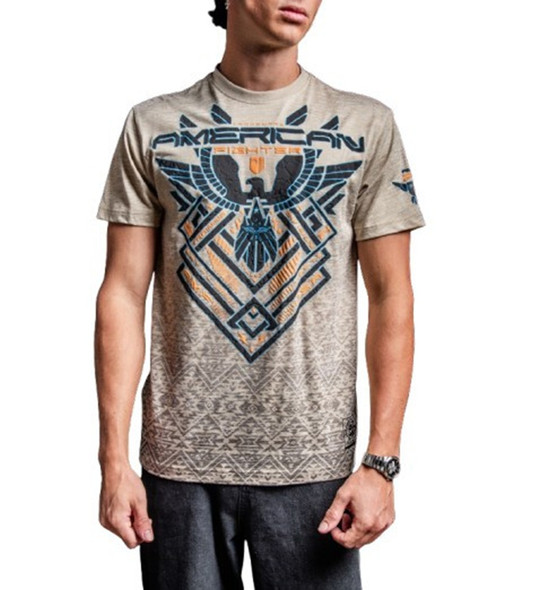 AMERICAN FIGHTER LONGFORD SUMMER SAND - MENS TEE  - FM16534