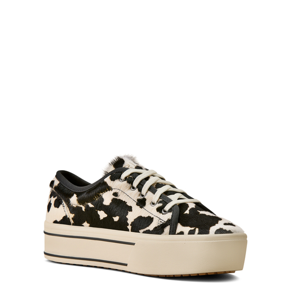 ARIAT SKYLAR BLACK/WHITE COW PRINT - FOOTWEAR LADIES  - 10080404