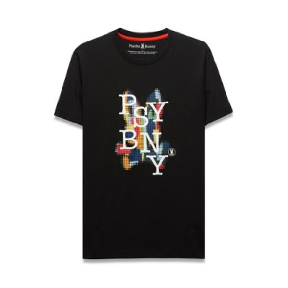 PSYCHO BUNNY WES GRAPHIC TEE-BLACK - MENS TEE  - MT0200397-001