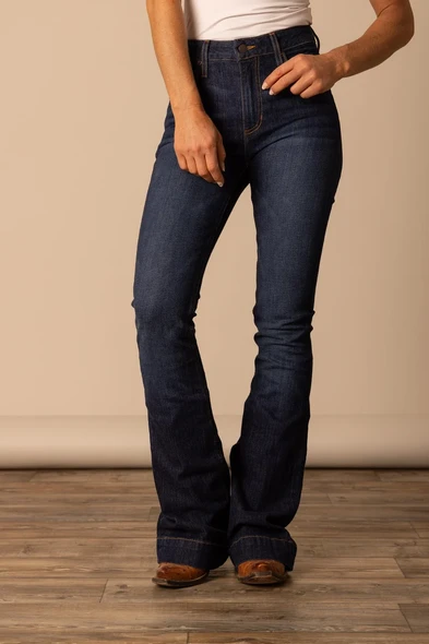 KIMES RANCH JENNIFER DARK ULTRA HIGH RISE - LADIES JEANS  - WJE0000008-BL001