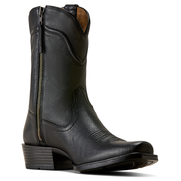 ARIAT OLIVER BLACK NARROW CUTTER TOE - BOOT MENS WESTERN - 10080290