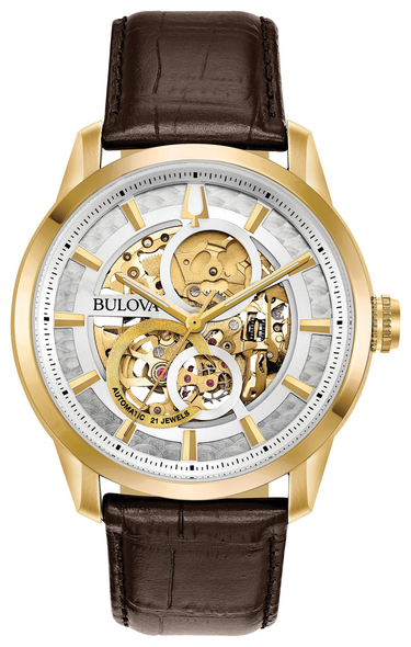 BULOVA SUTTON EXHIBITION DIAL LEATHER - ACCESSORIES WATCH BULOVA - 97A138