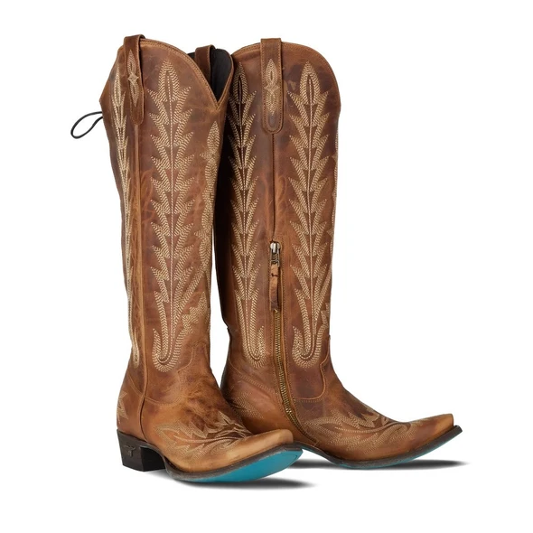 LANE BOOTS LEXINGTON KNEE CORSET DES CLAY - BOOT LADIES  - LB0562N