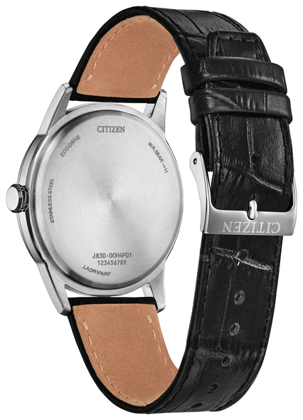CITIZEN ROLAN 41MM BLACK LEATHER - ACCESSORIES WATCH CITIZEN - AW2110-06E
