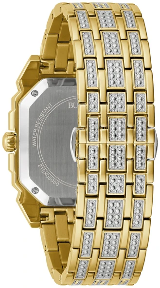 BULOVA OCTAVA CRYSTAL GOLD SILVER - ACCESSORIES WATCH BULOVA - 98A295