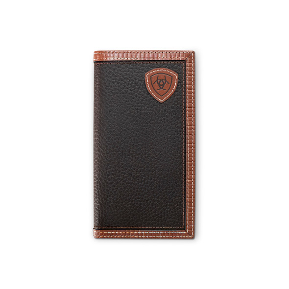 ARIAT RODEO SHIELD PATCH BROWN - ACCESSORIES WALLET  - A3569102