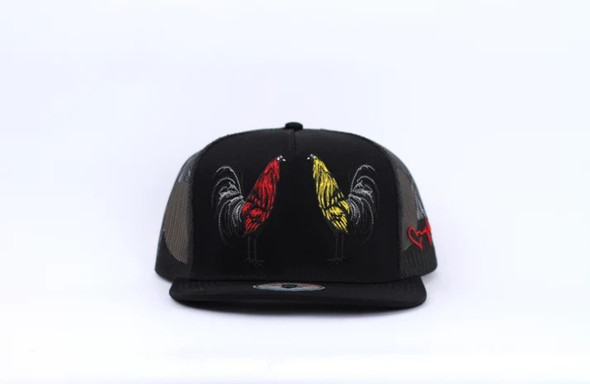 DE RANCHO DOS GALLOS BLACK DR259 - HATS CAP  - DOS GALLOS